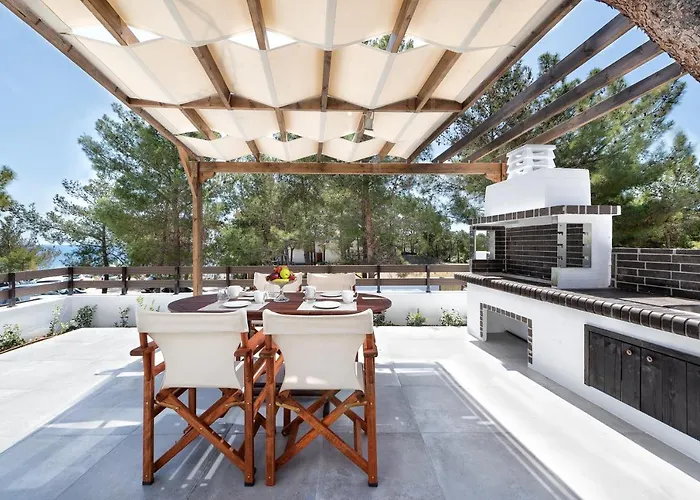 아파트 Anastasios House Stegna 아크앤젤로스